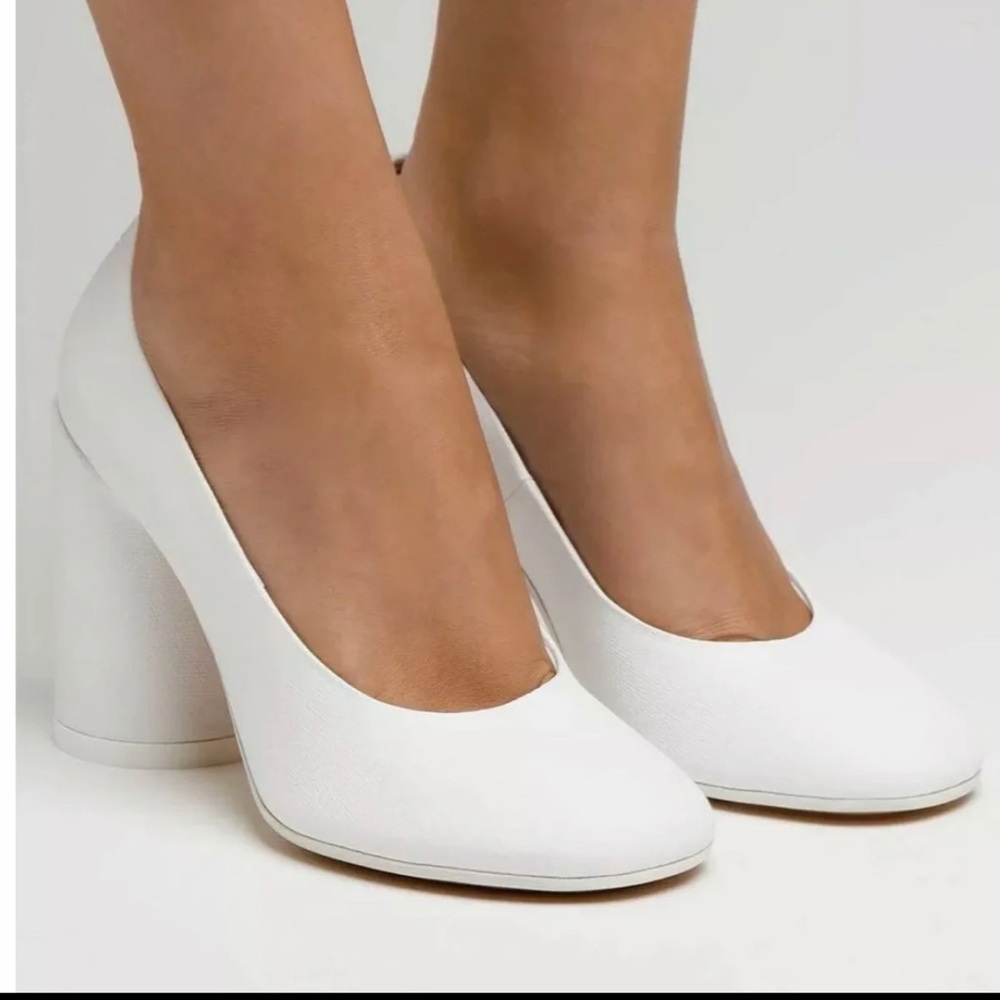 MM6- 90mm White Heel
